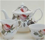 Rose Tea Set for Four